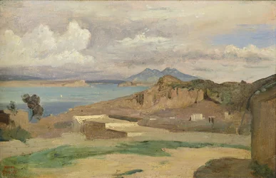 Ischia, Uitzicht vanaf de Hellingen van de Monte Epomeo, 1828